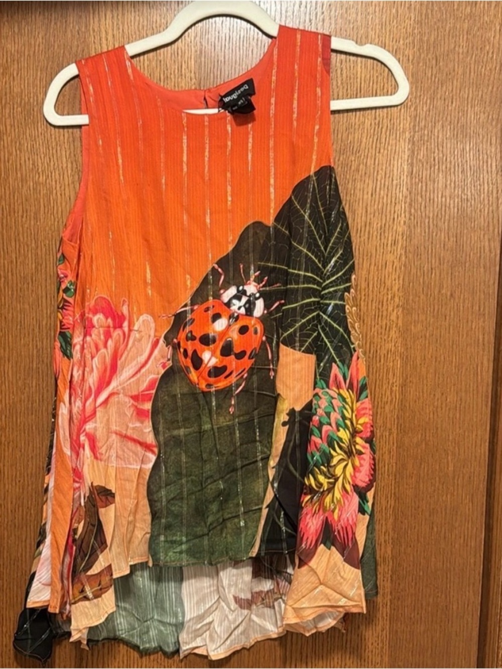 NEW Designer Desigual Tanktop, Size XS.